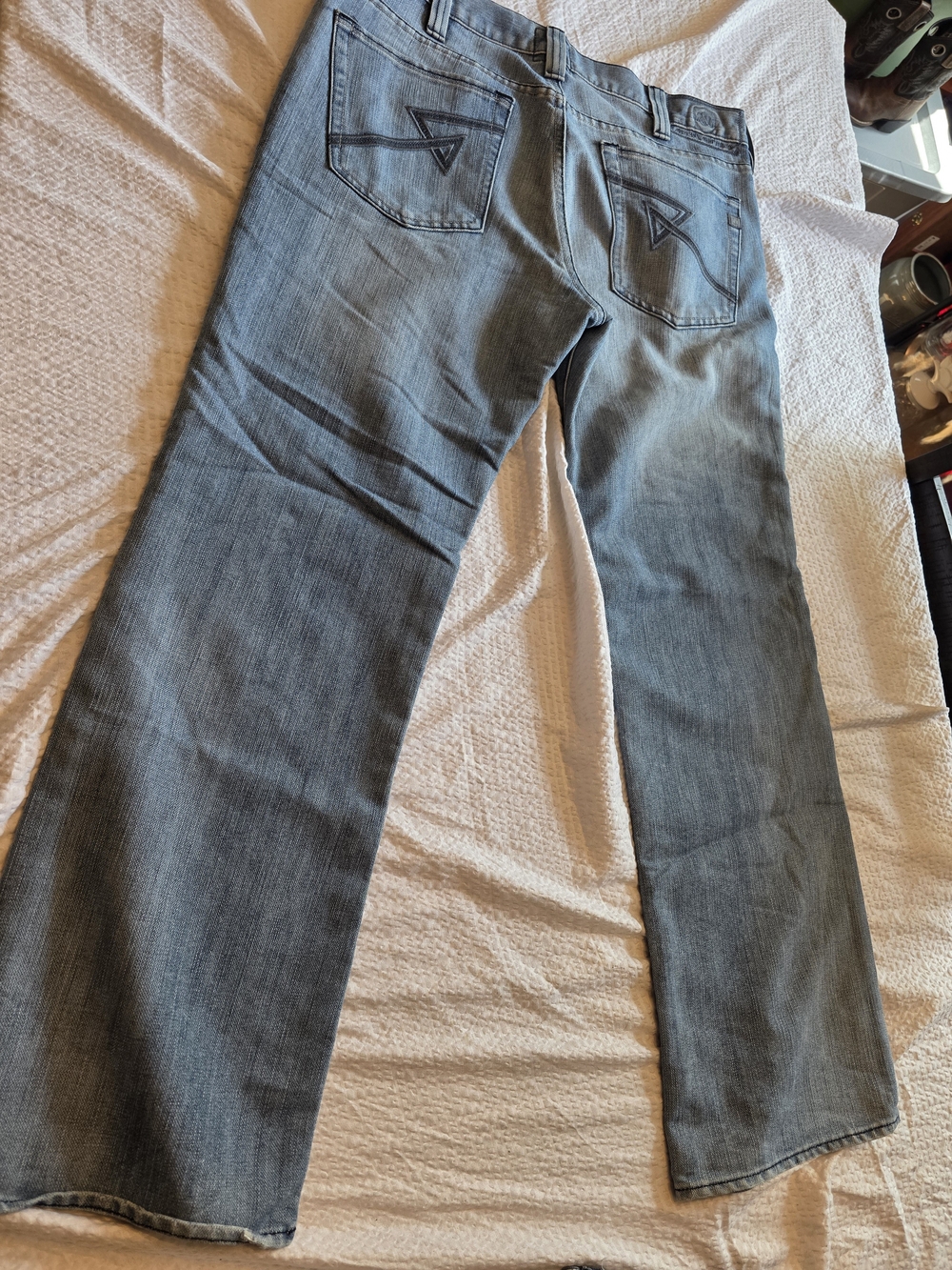 Rock & Republic Men's  Blue Bootcut Jeans 36x30
